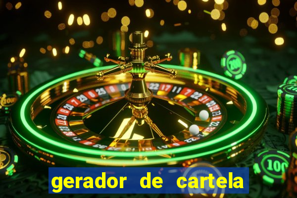 gerador de cartela de bingo